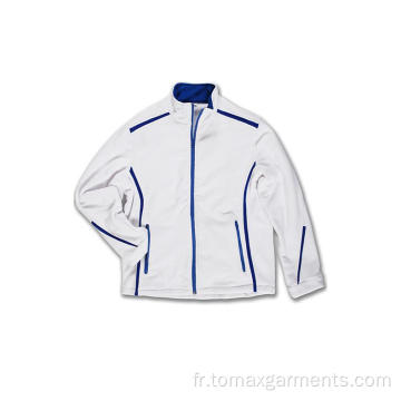 Veste pratique à poches latérales respirantes 100% polyester